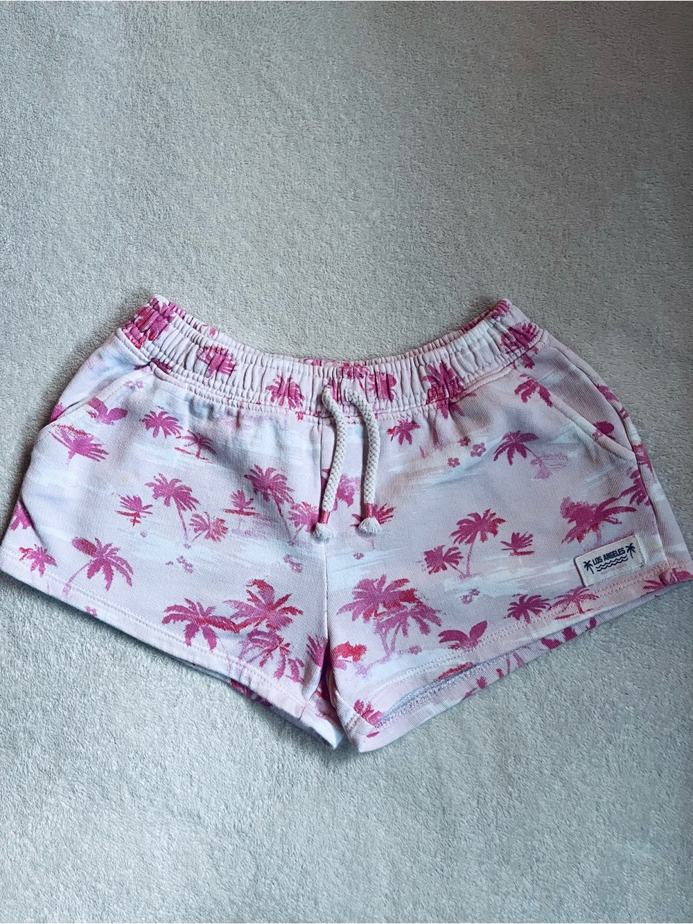 Zara, Athletic Lounge Shorts, Kids/Girls, Size 10, Pink.